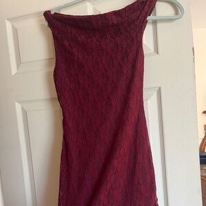 Purple dress